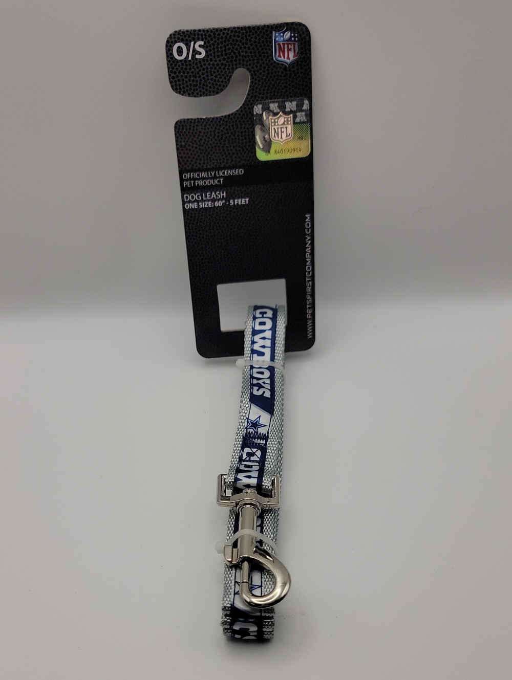 🏈 Dallas Cowboys Officially Licensed NFL Pet Dog Leash 60" 5ft Durable Nylon 🐕